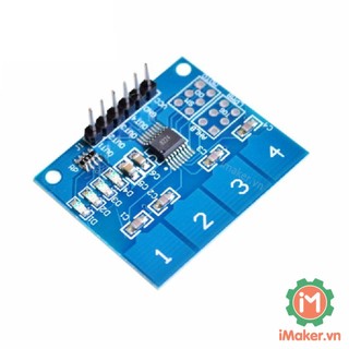 Bàn phím cảm ứng 4 chạm điện dung TTP224