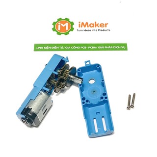 Động cơ giảm tốc thay thế động cơ vàng 3 - 9vdc trục kim loại 5.4mm
