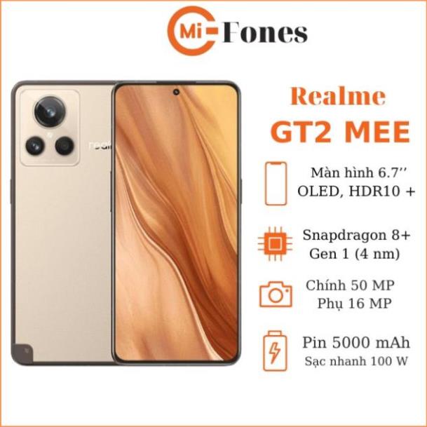 Điện thoại Realme GT2 Master Explorer Edition ,chip Snapdragon 8+ Gen 1, Hàng Chính Hãng , Bảo Hành 12 Tháng .
