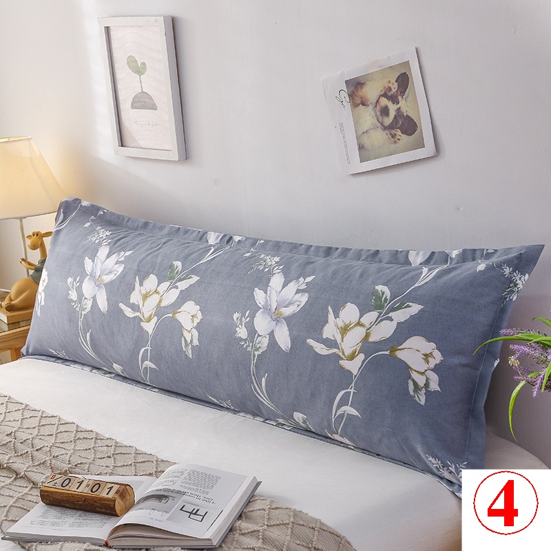 Vỏ Gối Đôi Dài Hình Chữ Nhật Chất Liệu Cotton Cao Cấp