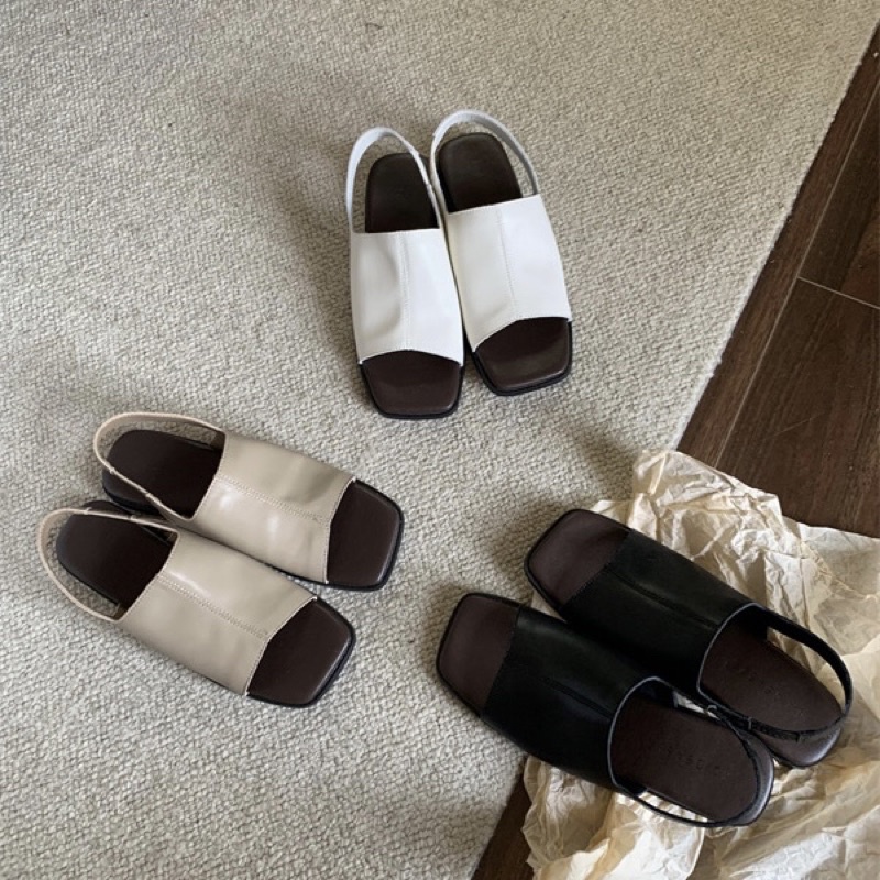 Giày sandal quai bản to