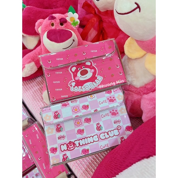 TÚI GẤU DÂU LOTSO CUSTOM
