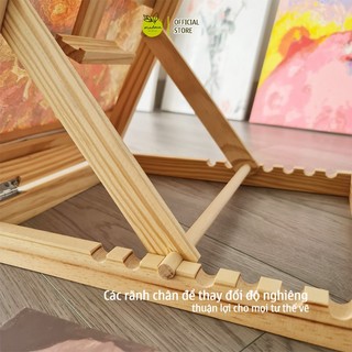 Giá vẽ gỗ xếp gọn