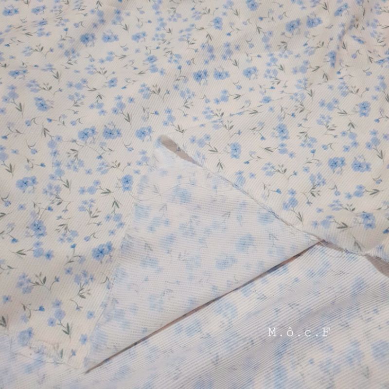 Vải Voan tằm hoa sao nhí