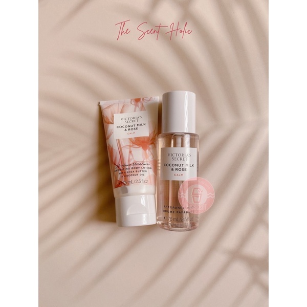 MINI MIST / LOTION - PINK / Victoria’s Secret Cool Bright Light Happy Fresh Clean Warm&Cozy