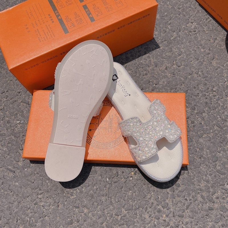 Dép chữ H full đá