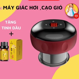 Máy giác hơi cạo gió cầm tay,Máy massage giúp giảm đau, mệt mỏi, lưu thông khí huyết