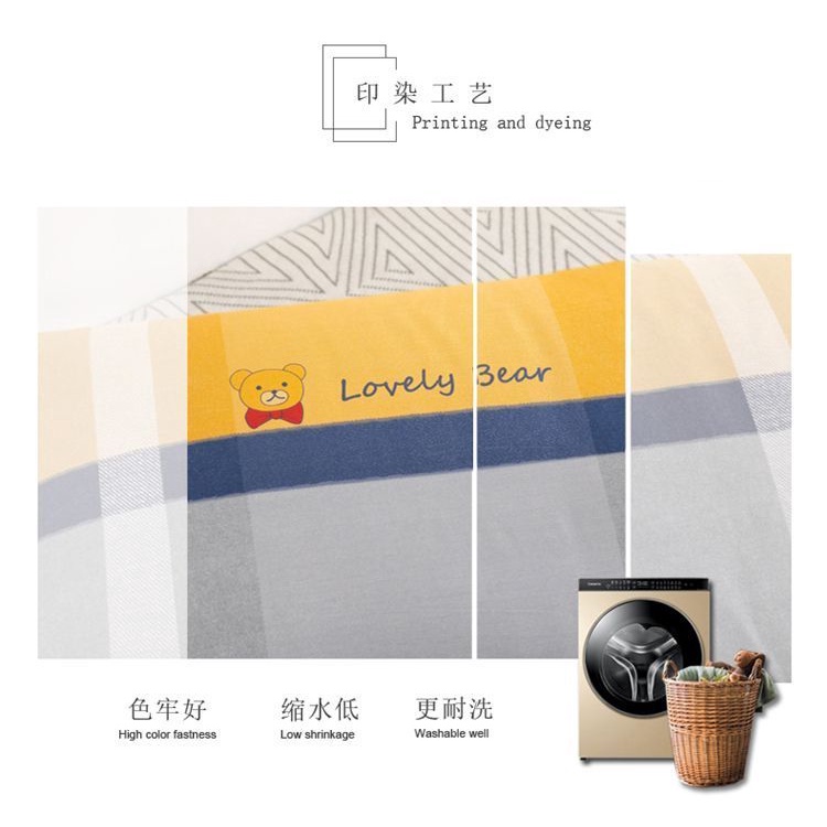 Ruột Gối Cotton 1m 1.5m 1.8M Họa Tiết Hoạt Hình Dễ Thương Cho Cặp Đôi