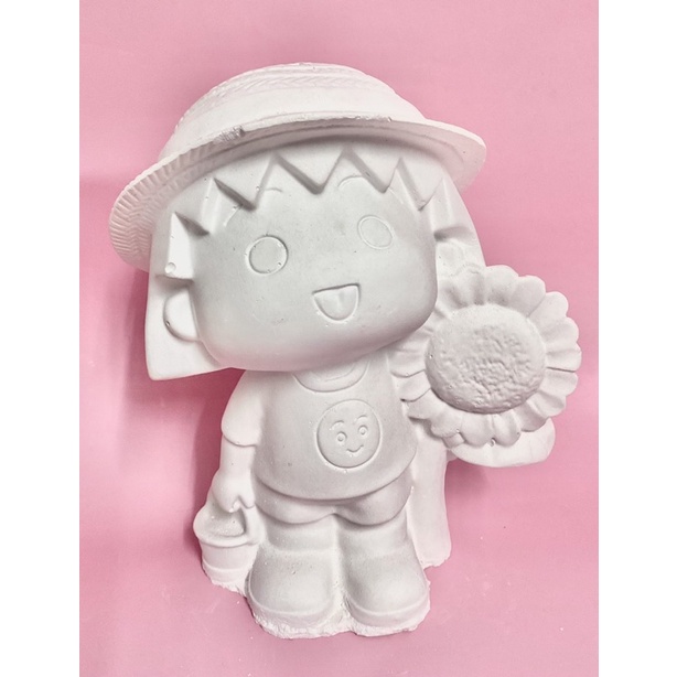 Tượng thạch cao tô màu size XXL Maruko cao cấp
