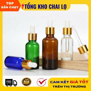 Lọ đựng tinh dầu bóp giọt 15ml/20ml chiết serum - lo dung tinh dau - chai lo my pham