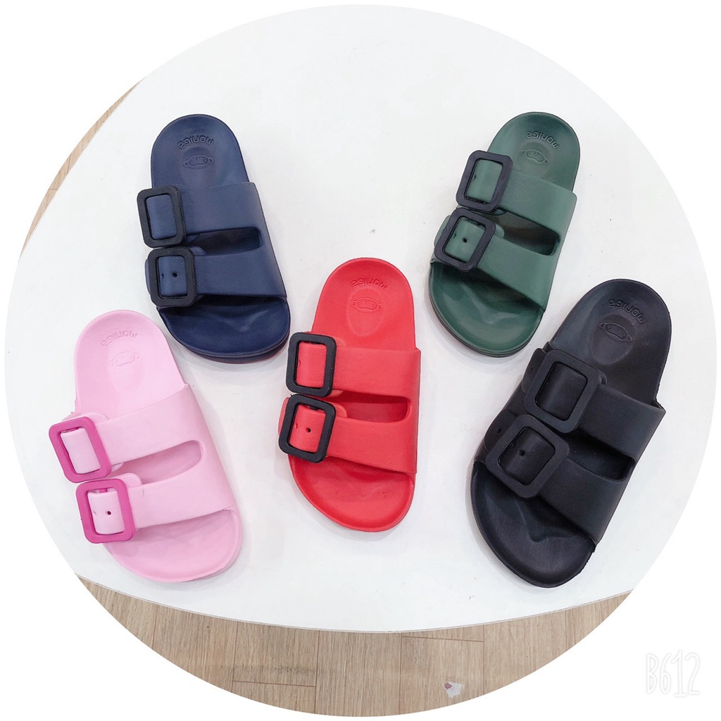 Lê Thái 2 quai khoá Bé trai. Bé gái size 24-31, Dép Thái Siêu Nhẹ Chống Trơn