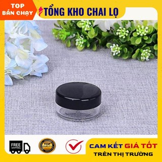 Hủ tròn đựng mỹ phẩm 10g - hu chiet my pham - hu dung kem - chai lo my pham