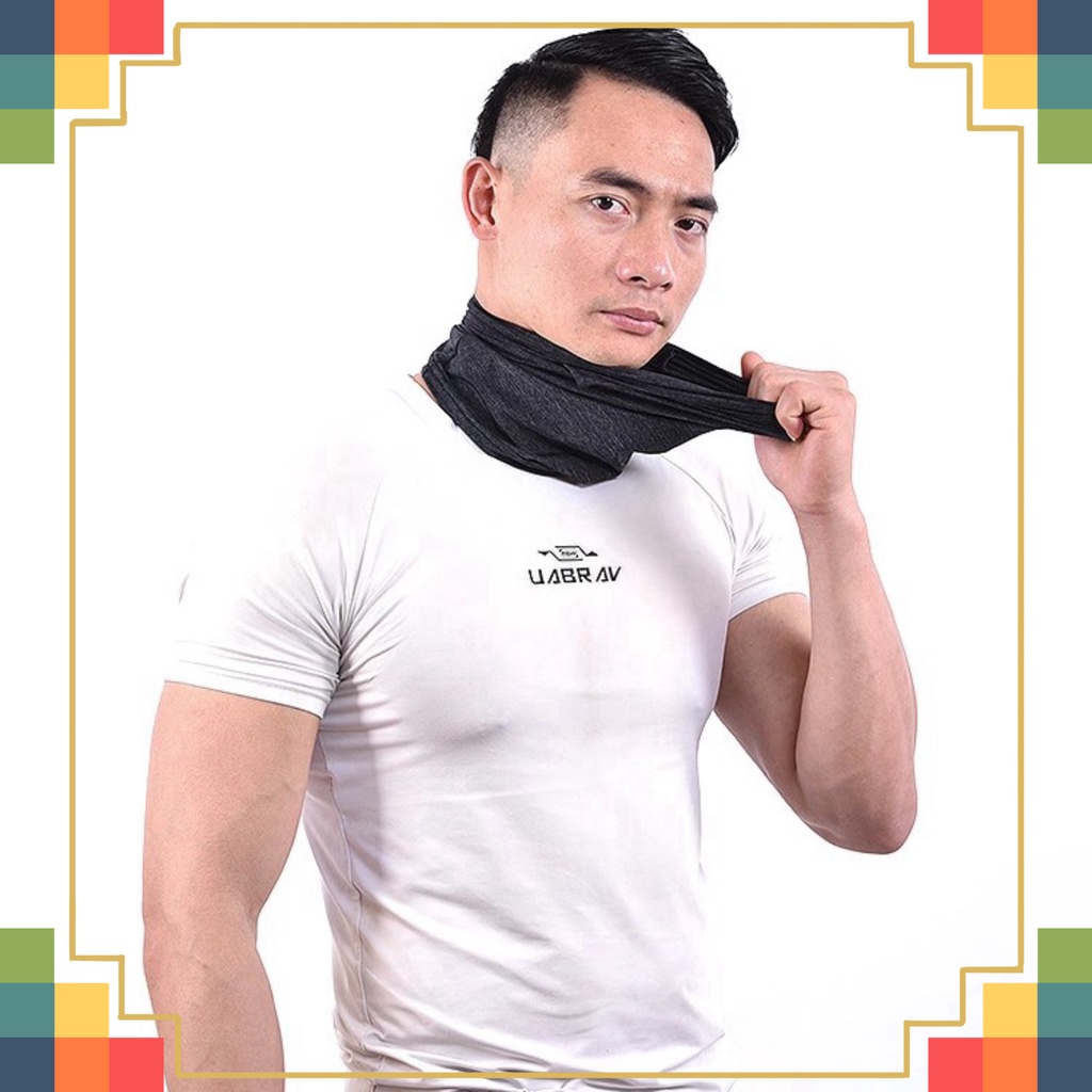 Khăn chống lóa hở tai chống tia tử ngoại lụa mát thời thượng xịn Anmeilu 2506t Ống khăn cố chống lóa Khăn che mặt vntkx