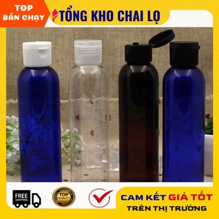 Chai nhựa pet nắp bật 150ml/200ml/250ml - chai chiết mỹ phẩm [giá sỉ tận gốc]