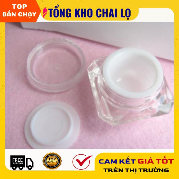 Hủ kim cương 10g - hu dung my pham - hu chiet my pham - hu dung kem - chai lo my pham