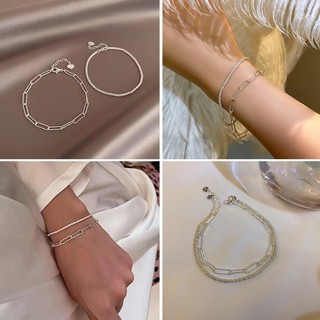 Vòng tay mắc xích thời trang cho nữ vay1