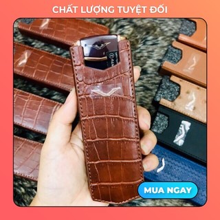 ⚡[Gía Sốc] Bao da Vertu Singature S đứng không nắp da cá sấu⚡