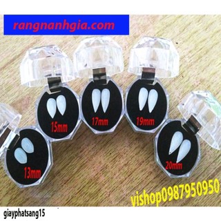 Răng Nanh Giả nhập vai Ma Cà Rồng Cho Lễ Halloween răng khểnh keo khoảng không răng thưa