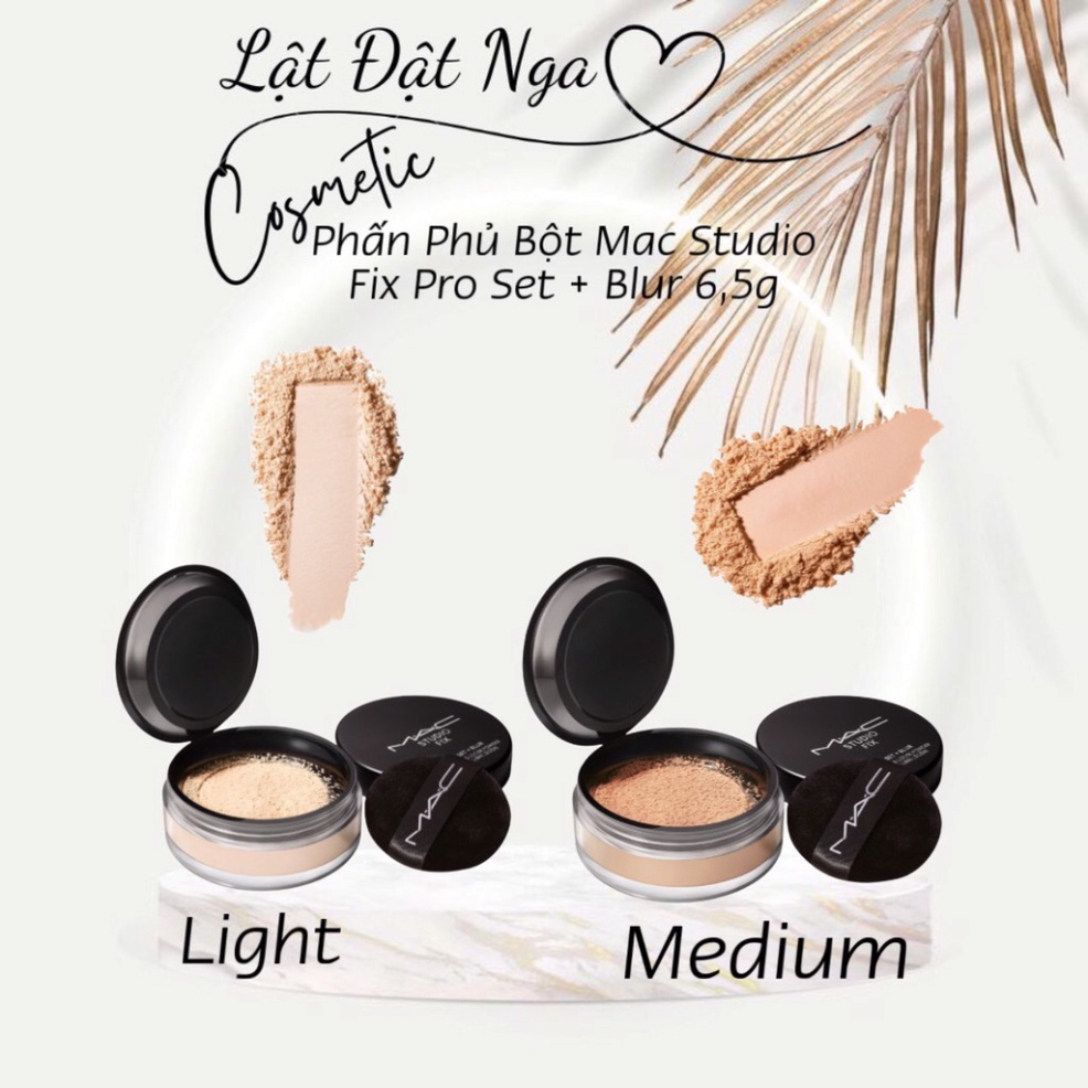 Phấn Phủ Bột Mac Studio Fix Pro Set + Blur 6,5g ( Sản Phẩm Chinh Hãng )