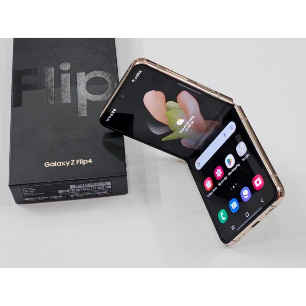 [ƯU ĐÃI7] Điện thoại Samsung galaxy Z Flip 4 5G / 256GB - BH 12 tháng - lỗi 1 đổi 1