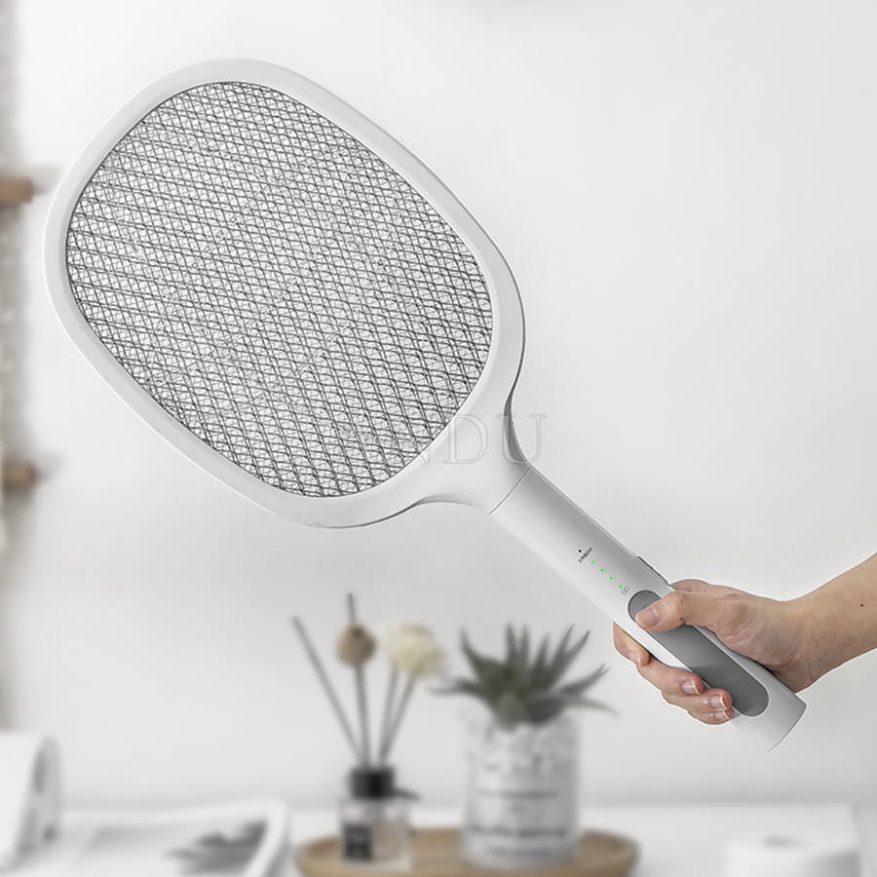Vợt Muỗi Thông Minh Kiêm Đèn Bắt Muỗi Tự Động