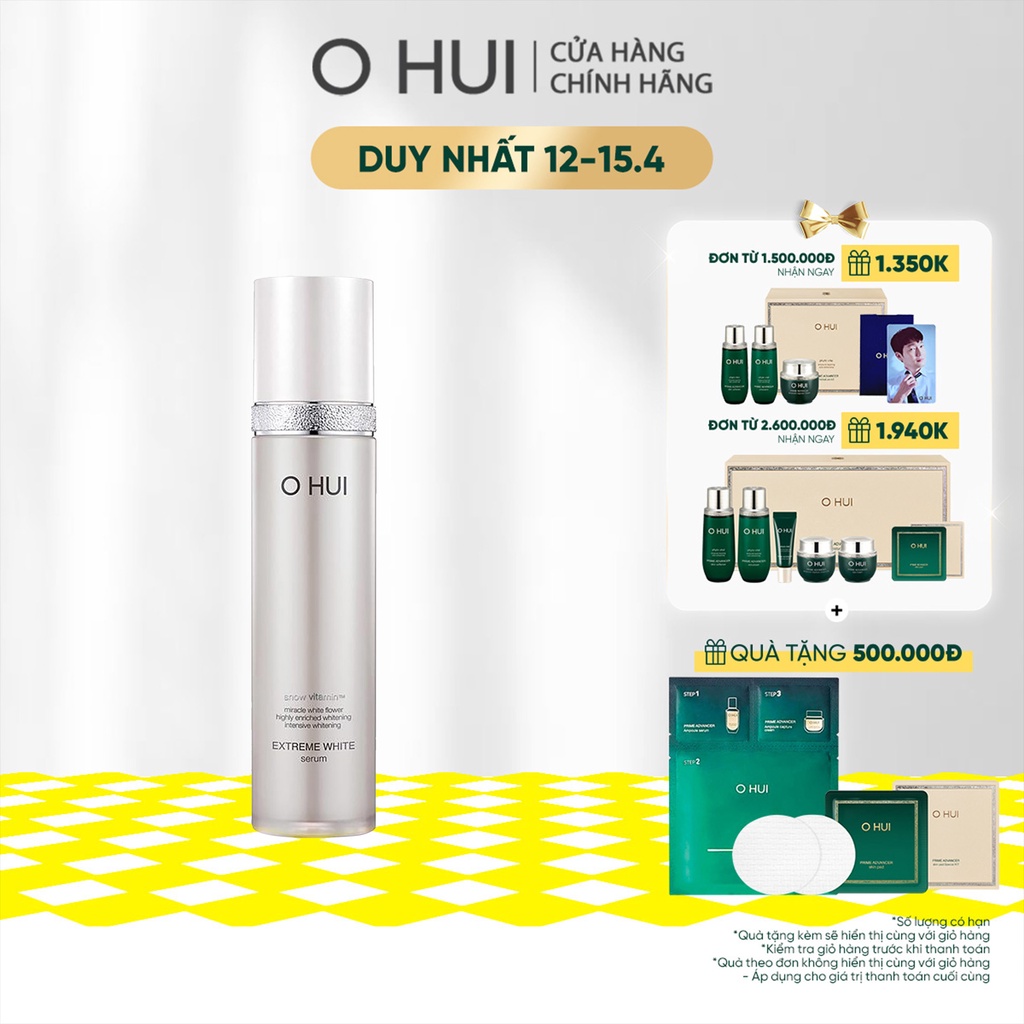 Tinh chất dưỡng trắng OHUI Extreme White Serum 45ml