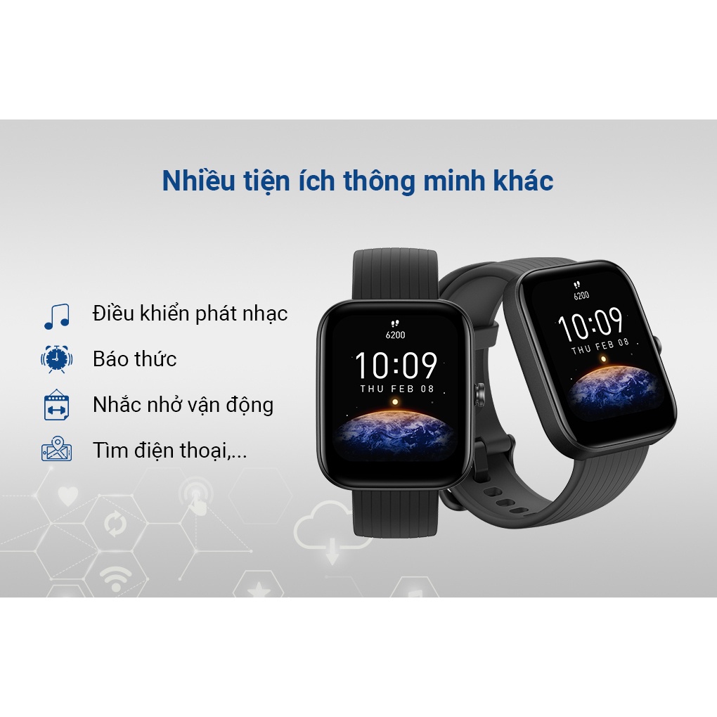 Đồng Hồ Thông Minh Amazfit Bip 3 Pro | Bản Quốc Tế | Hàng Chính Hãng | Bảo Hành 12 Tháng | LSB Store