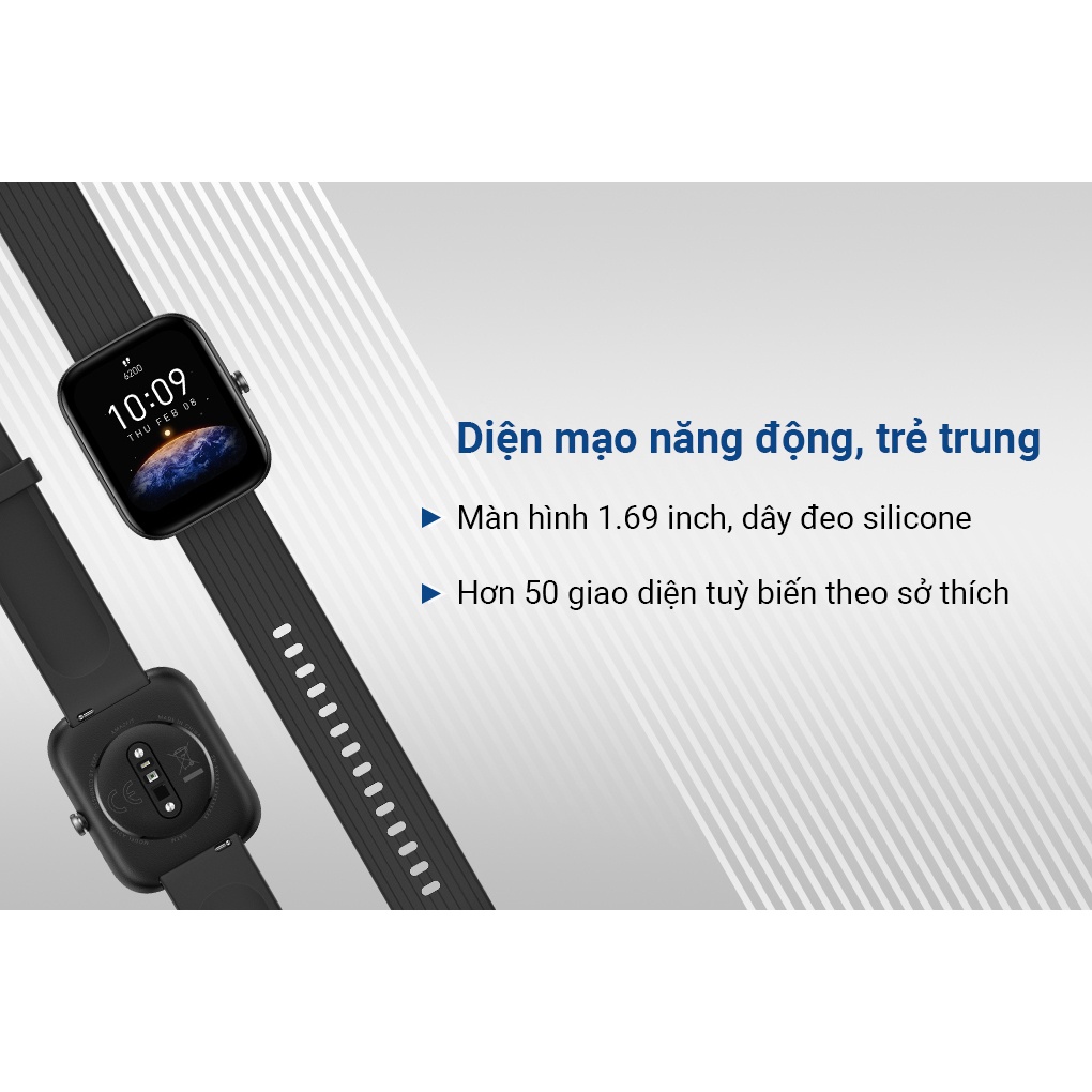Đồng Hồ Thông Minh Amazfit Bip 3 Pro | Bản Quốc Tế | Hàng Chính Hãng | Bảo Hành 12 Tháng | LSB Store