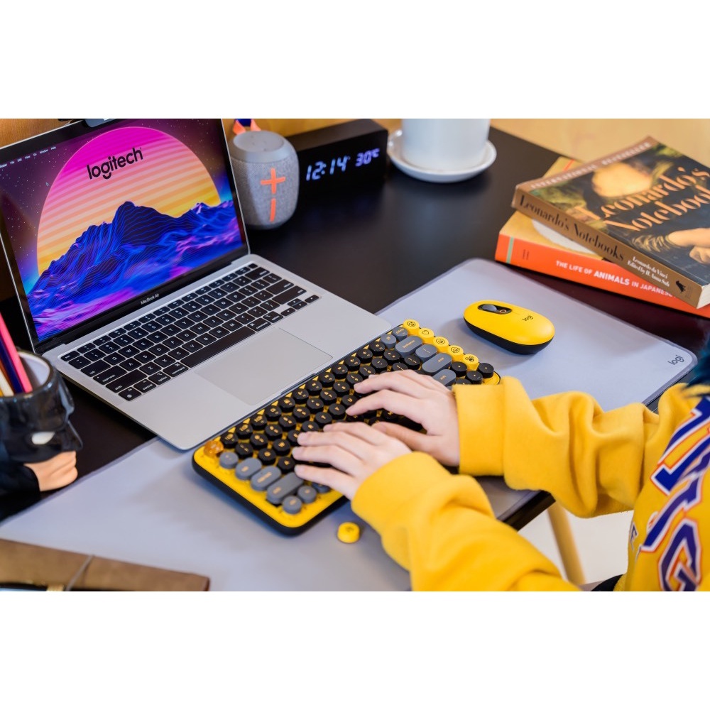 Bàn Phím Cơ Không Dây Bluetooth Logitech POP Keys | Hàng Chính Hãng | Bảo Hành 12 Tháng | LSB Store