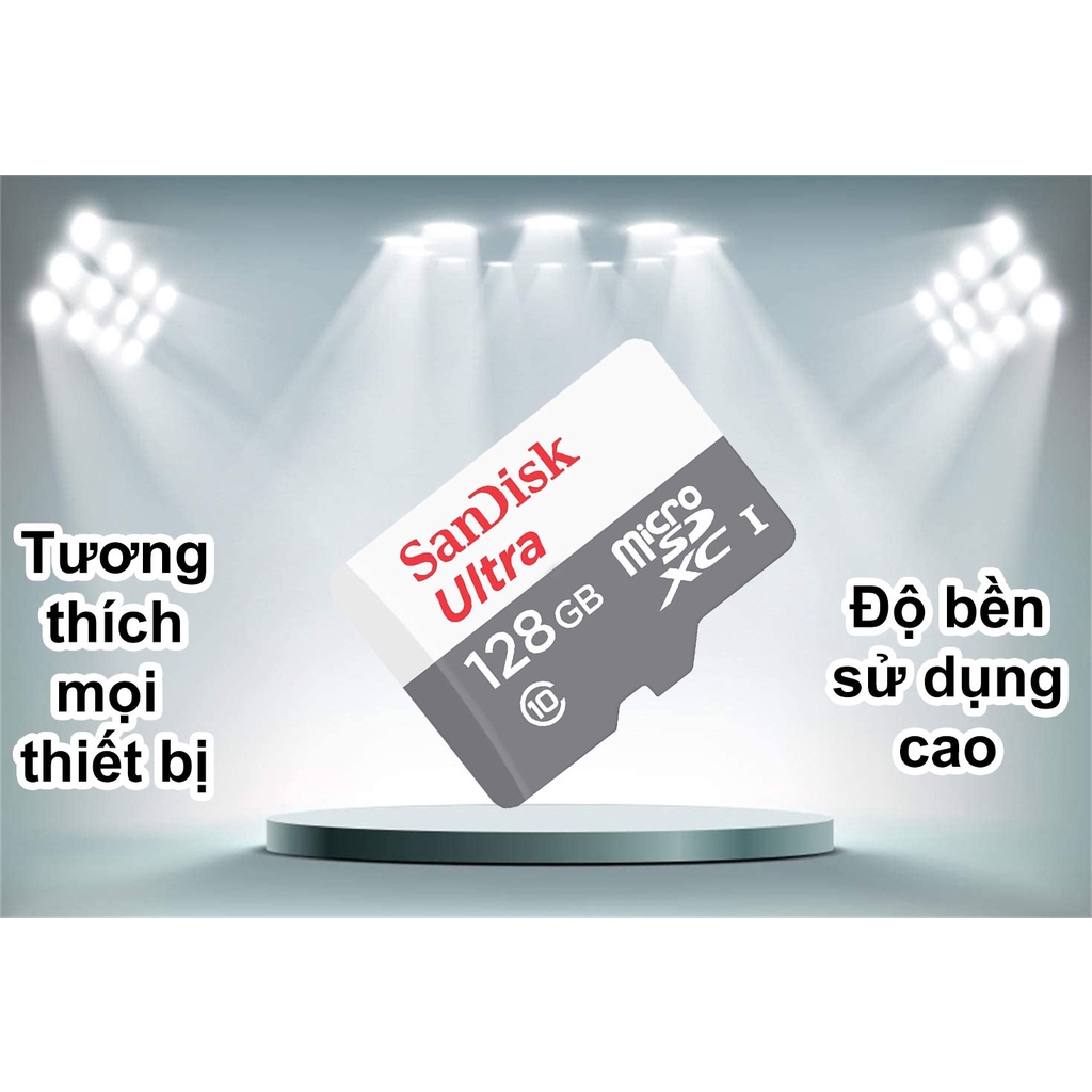 [Hỏa Tốc - HCM] Thẻ Nhớ Micro Sandisk 32GB / 64GB / 128GB 100MB/s | Hàng Chính Hãng | Bảo Hành 5 Năm | LSB Store