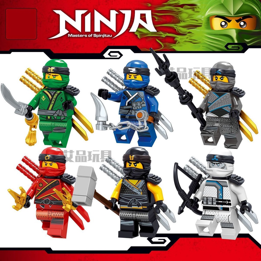 Bộ Đồ Chơi Lắp Ráp Lego Phantom Ninja Độc Đáo Thú Vị