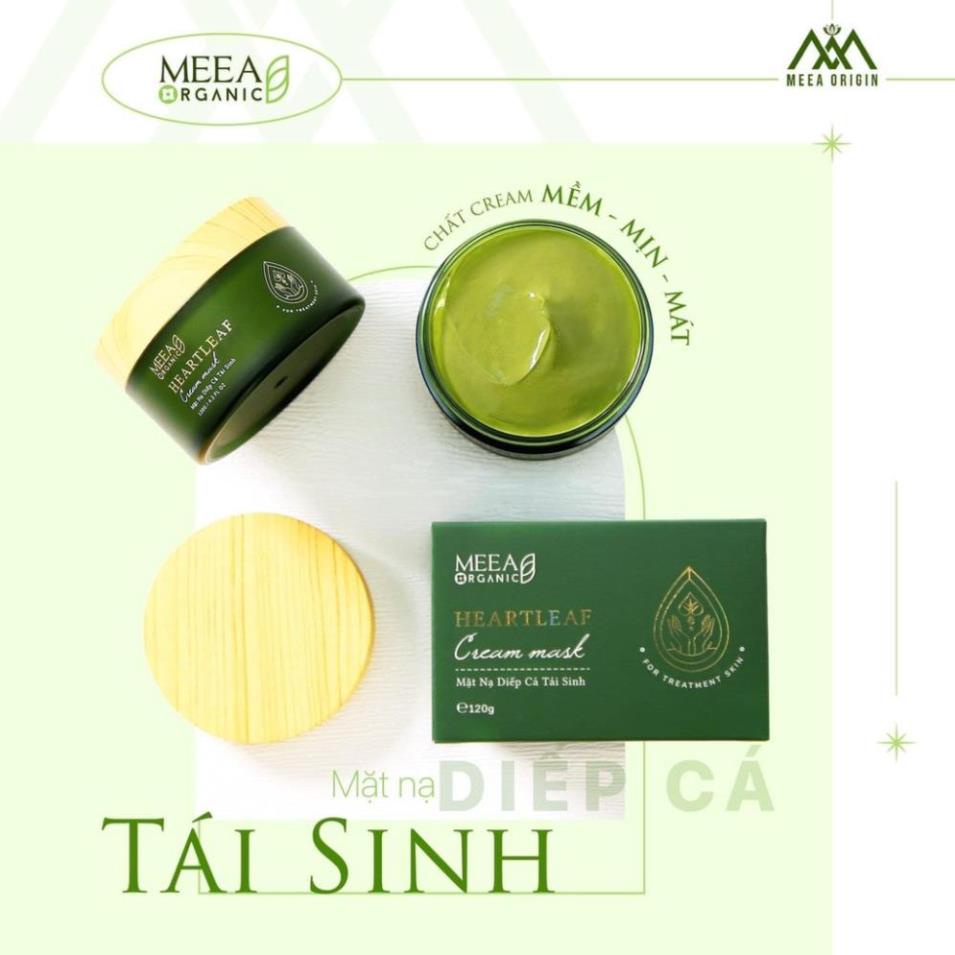 [TRỢ GIÁ] Mặt Nạ Diếp Cá MEEA ORGANIC Tái Sinh Dưỡng Trắng Da Giảm Thâm Mờ Mụn Se Khít Lỗ Chân Lông Giữ Ẩm Cho Da | BigBuy360 - bigbuy360.vn