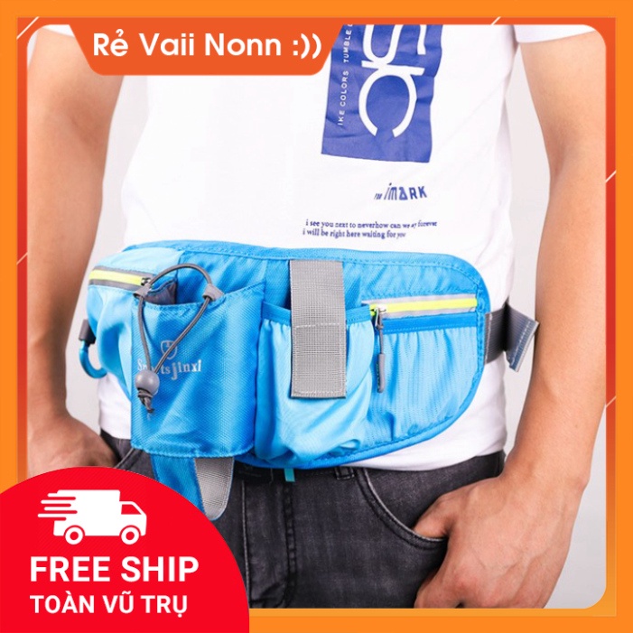 Túi chạy bộ đựng bình nước chính hãng Jinxi Túi đeo bụng Jin01 Túi đeo hông mang nước Túi đeo thắt lưng chạy bộ tltt1