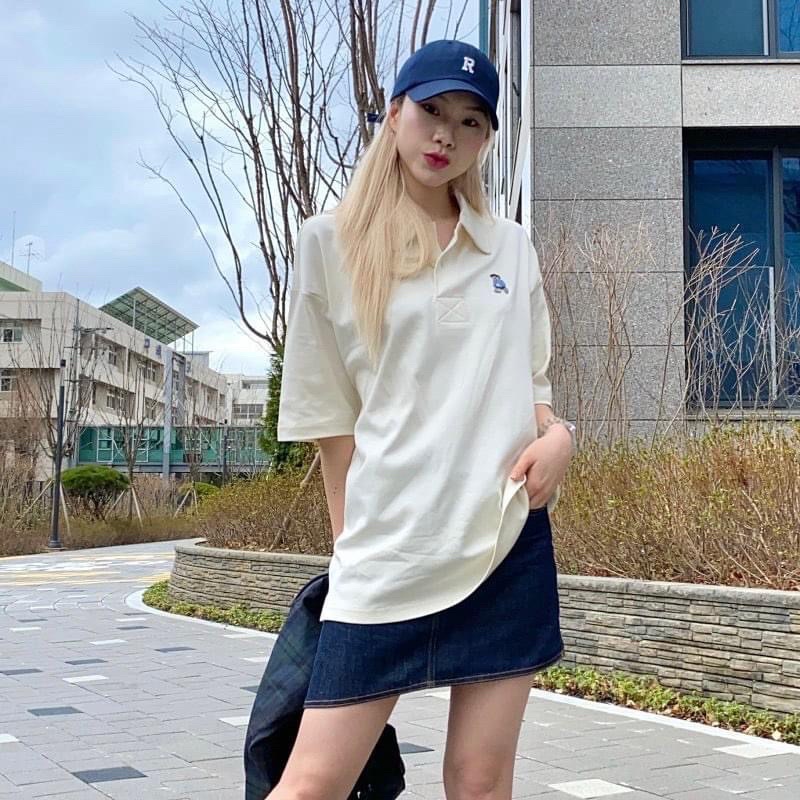 ÁO POLO SPAO CHÍNH HÃNG SALE MÀU CREAM