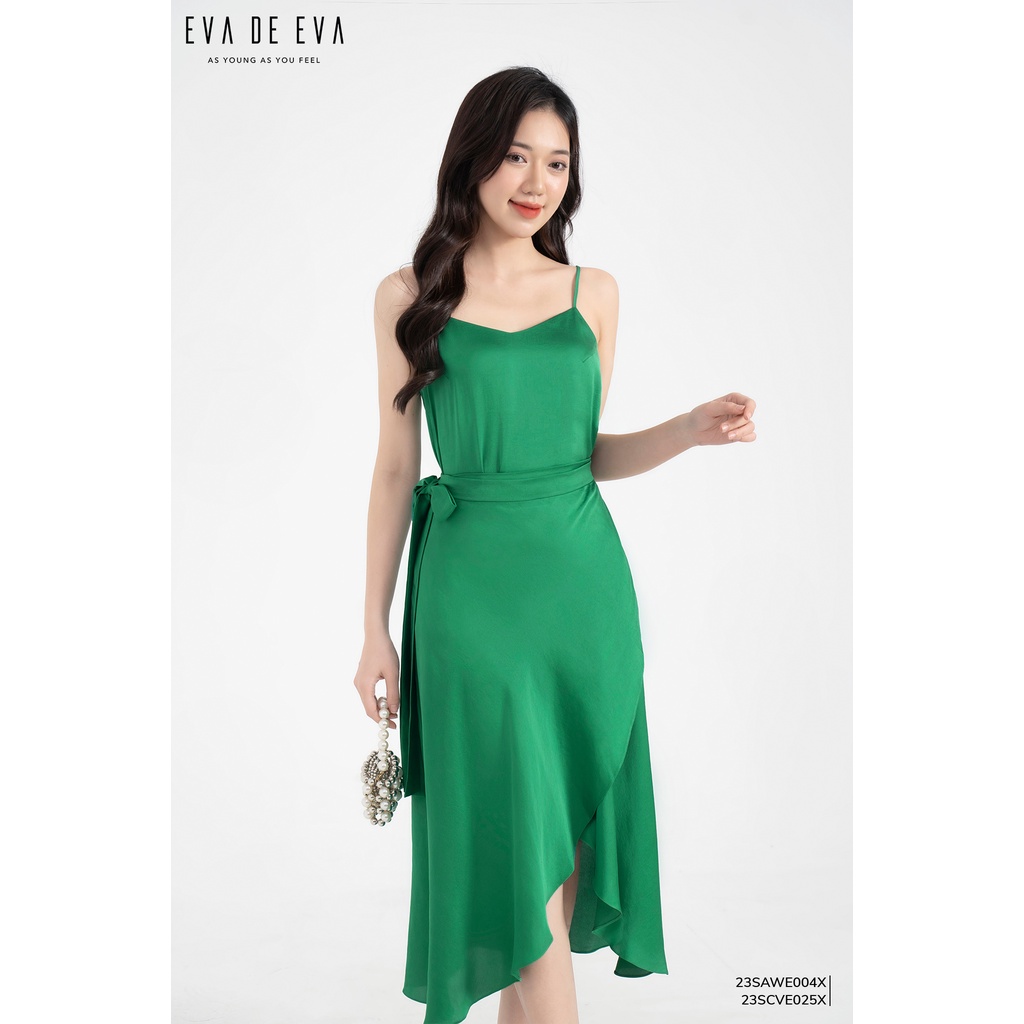 Chân váy midi dáng xòe Eva de Eva 23SCVE025X