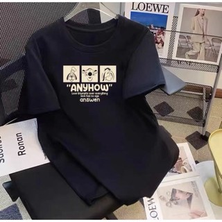 Áo thun phông 3158 nam nữ unisex from rộng HANAFASHION chất liệu cotton khô in hình anyhow