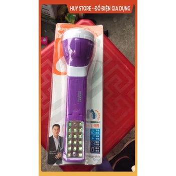 Đèn Pin Sạc Kiêm Đèn Bàn Đa Năng 2 trong 1 Huy Store