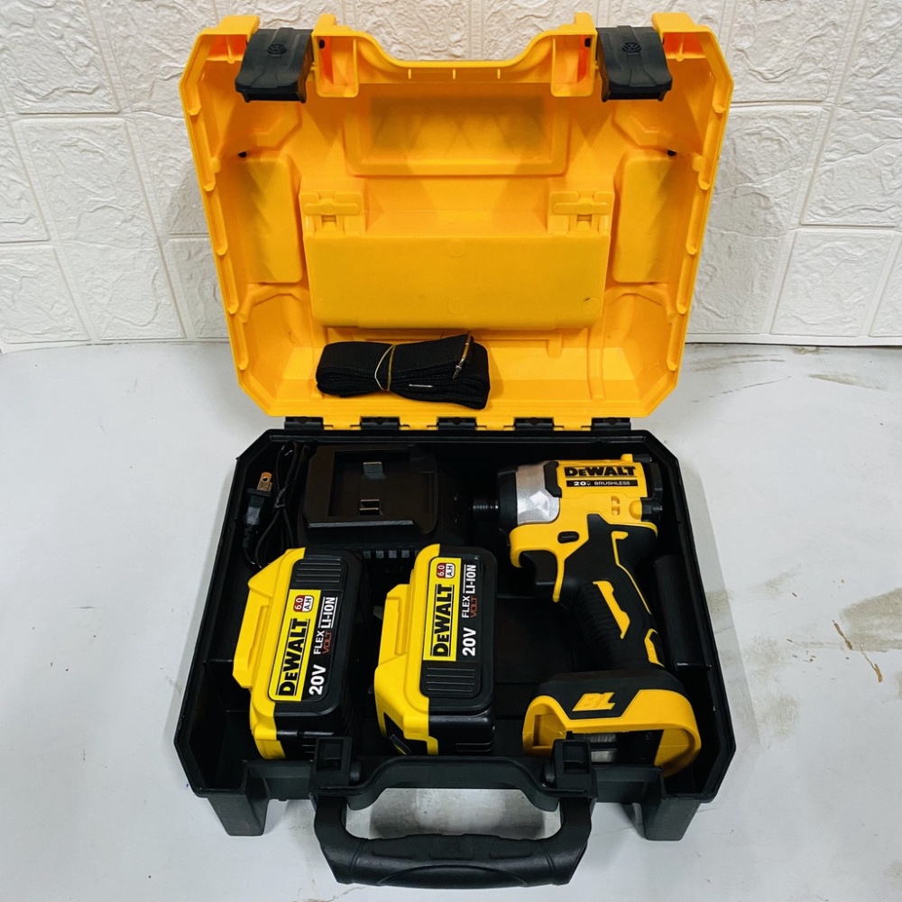 Máy bắn vít DCF850 không chổi than - máy chuyên vít DW 2 pin khủng 10 cell