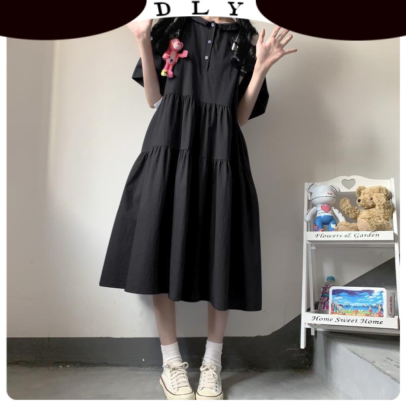 Váy Babydoll Dáng Dài Lolita Đầm Dài Hàn Quốc Phong Cách Mùa Hè Bộ Sưu Tập Áo Đầm Nữ Quyến Rũ