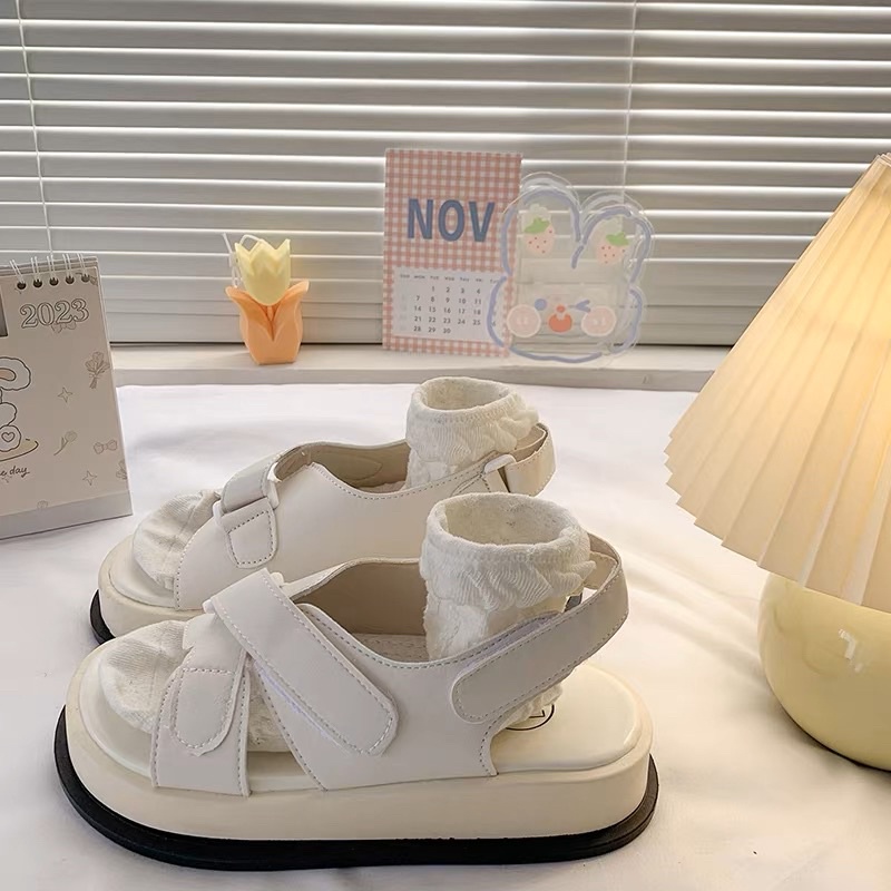Sandal Quai Chéo Có Móc Chỉnh Đo Dài Phong Cách Cá Tính Năng Động