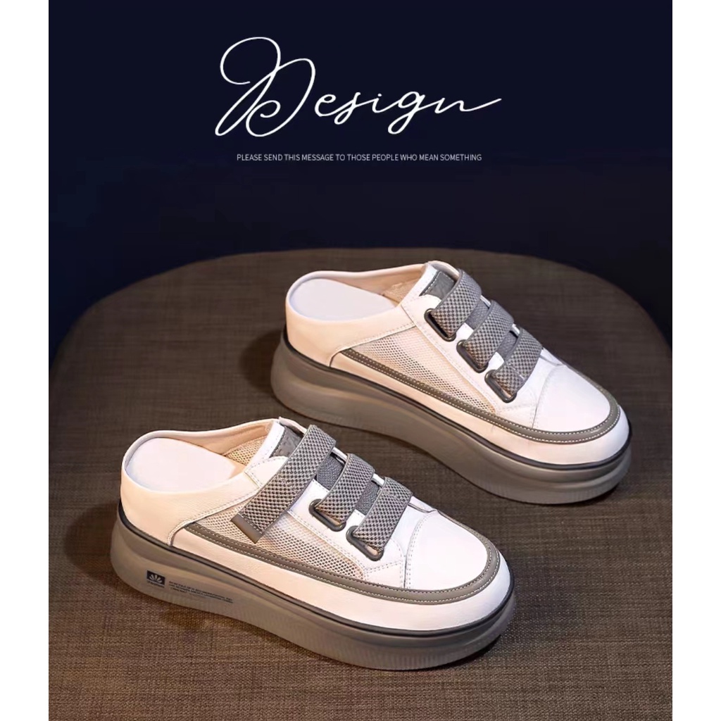 Giày sneaker dôi dép đế dày mới thời trang