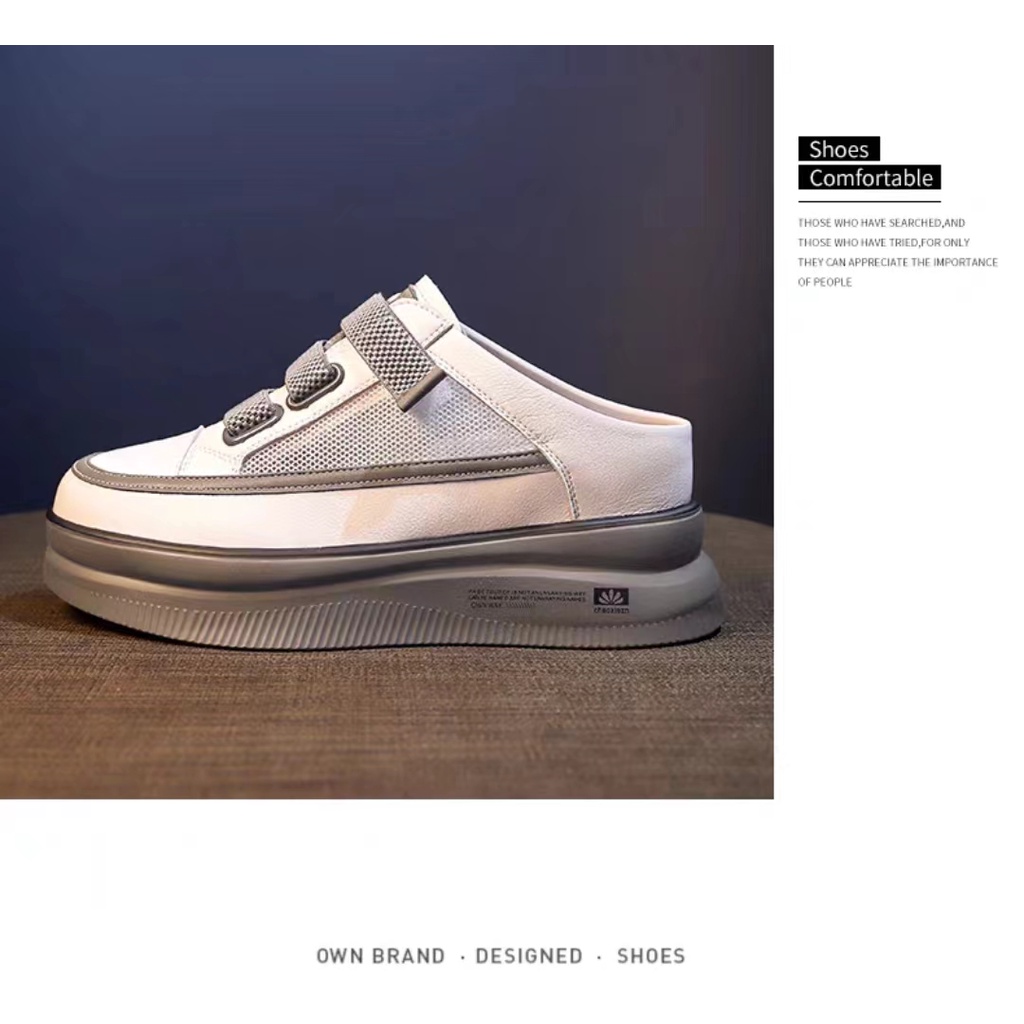 Giày sneaker dôi dép đế dày mới thời trang