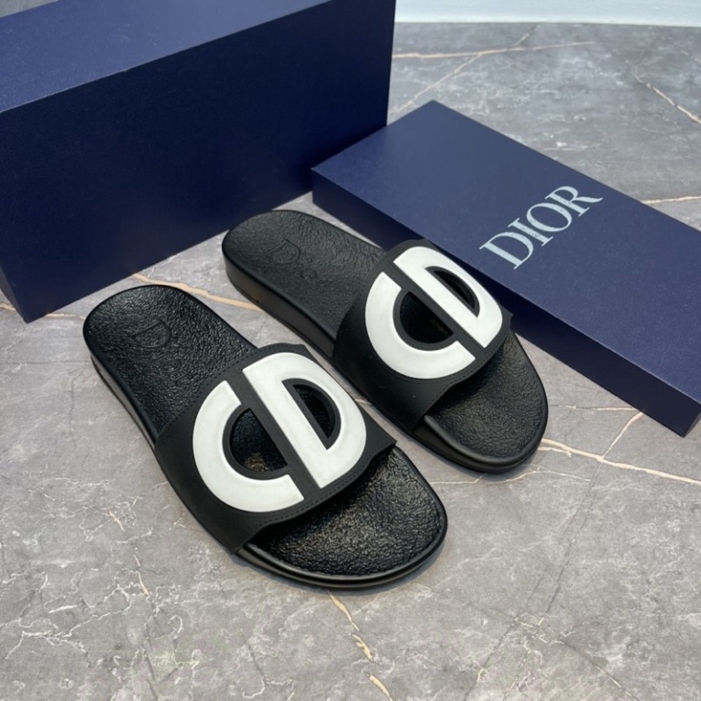 Dép quai ngang Lê Nam D.I.O.R CD Hàng Mới Nhất - Dép Quai Ngang Nam CD đế đúc chắc chăn, êm chân hot trend 2023