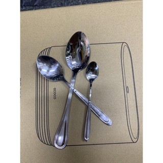Thìa ăn dặm inox 100% 2 cỡ