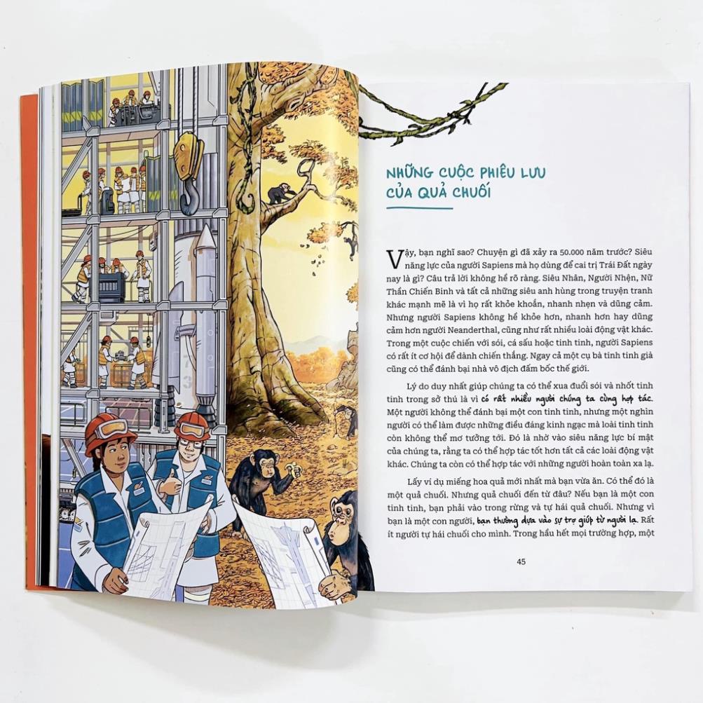 Sách - Unstoppable Us – Không Thể Dừng Bước - Tập 1: Loài Người Chinh Phục Thế Giới Như Thế Nào - AlphaBooks