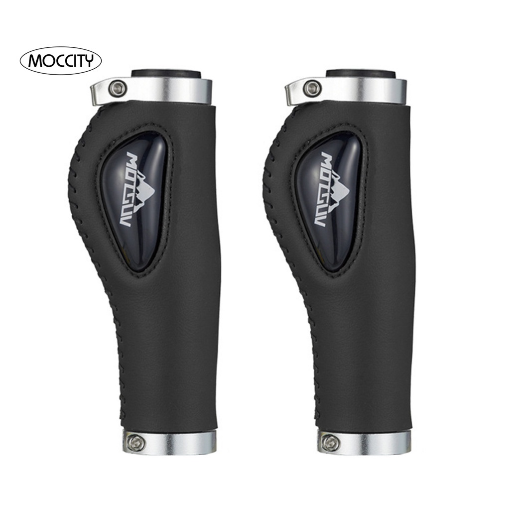 Tay Nắm Xe Đạp Bằng Da Sợi Nhỏ Chống Mòn Chống Sốc