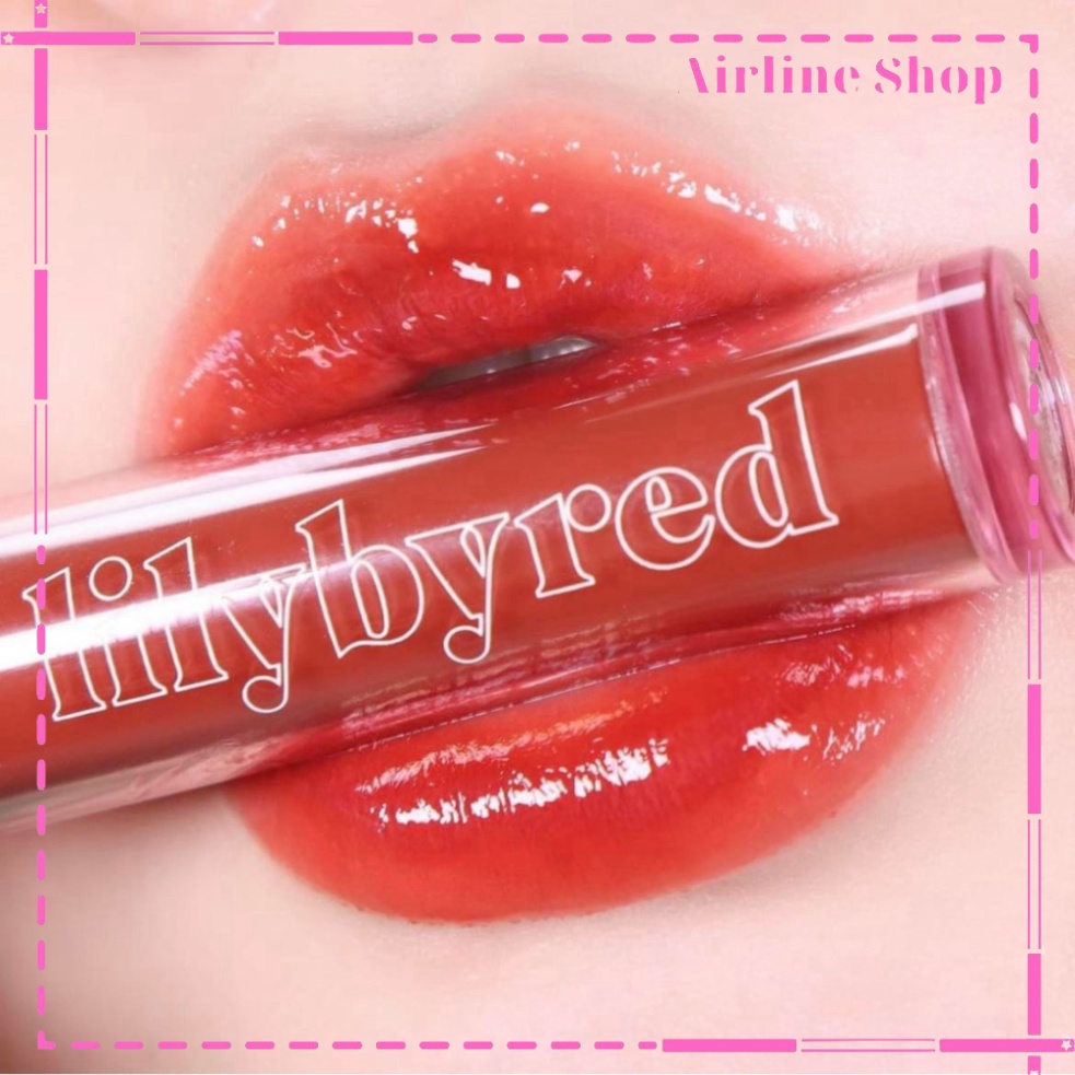 Son Tint Lì Dưỡng Ẩm Cho Đôi Môi Căng Mọng Lilybyred Glassy Layer Fixing Tint #08 3.8g Air_S