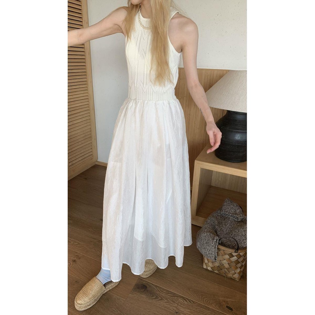 Đầm Sát Nách Dáng Dài Họa Tiết Hello Kitty Thời Trang Hàn Quốc 2023