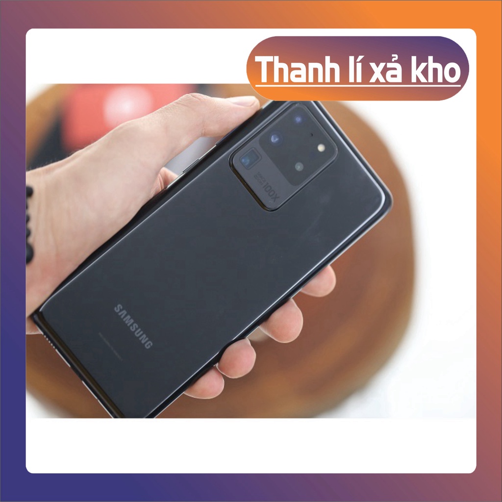 [ SALE ] Điện thoại Samsung Galaxy S20 Ultra Màu đen (12/128) Hàng chính hãng fullbox đủ bảo hành | BigBuy360 - bigbuy360.vn