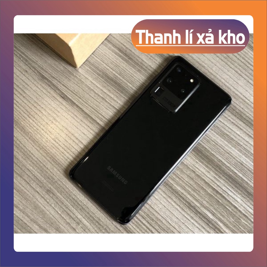 [ SALE ] Điện thoại Samsung Galaxy S20 Ultra Màu đen (12/128) Hàng chính hãng fullbox đủ bảo hành | BigBuy360 - bigbuy360.vn